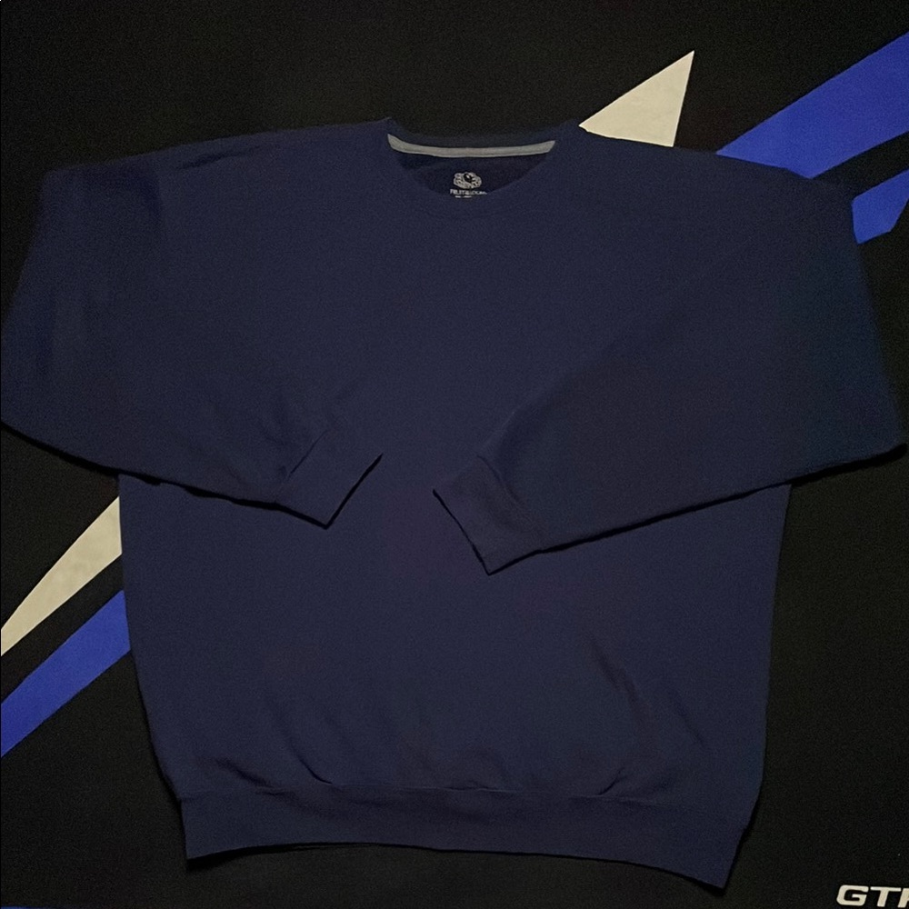Blue Crewneck Sweatshirt